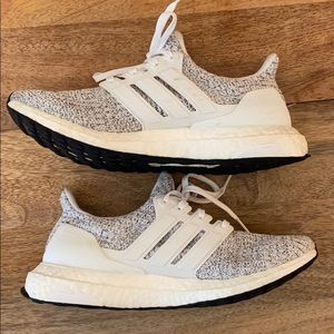Women’s White Adidas Ultraboost Shoes - 7.5